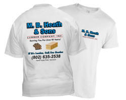 Cutting Edge Graphics : Heath Lumber Tee